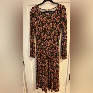 Boden midi knit dress sz 4R - EUC